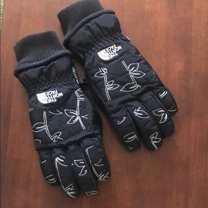 North Face ski gloves